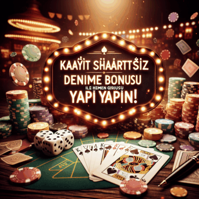 kayıt şartsız deneme bonusu